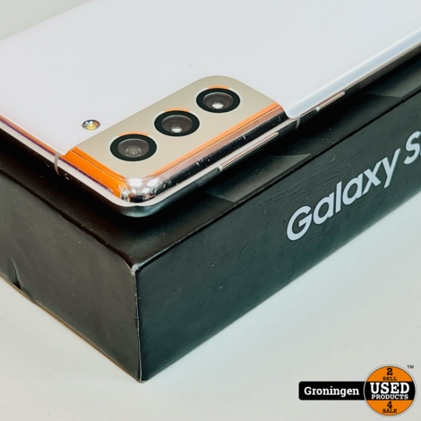 Samsung Galaxy S21 5G 128GB G991 Phantom White | NIEUWSTAAT! incl. laadkabel en doos