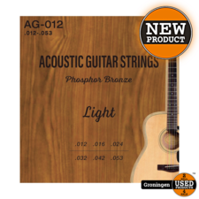 CLXmusic CLXmusic AG-012 Phosphor Bronze gitaarsnaren western/folk gitaar .012-.053 | NIEUW