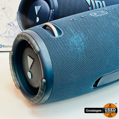 JBL Xtreme 3 Blue | Draagbare Bluetooth Speaker | COMPLEET IN DOOS