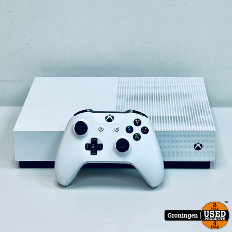 Xbox One S White 1TB All-Digital Edition | incl. Wireless Controller en kabels