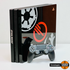 [PS4] Sony PlayStation 4 PRO 1TB Star Wars Battlefront II Limited Edition + DualShock 4 Controller en kabels