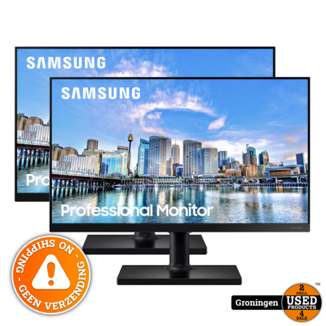SET VAN 2 - Samsung F27T450FQR 27'' IPS Professional Monitor | DisplayPort, 2x HDMI | nota (06-12-22)