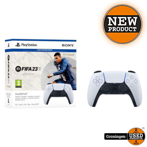 [PS5] DualSense Controller White + FIFA 23 Bundle