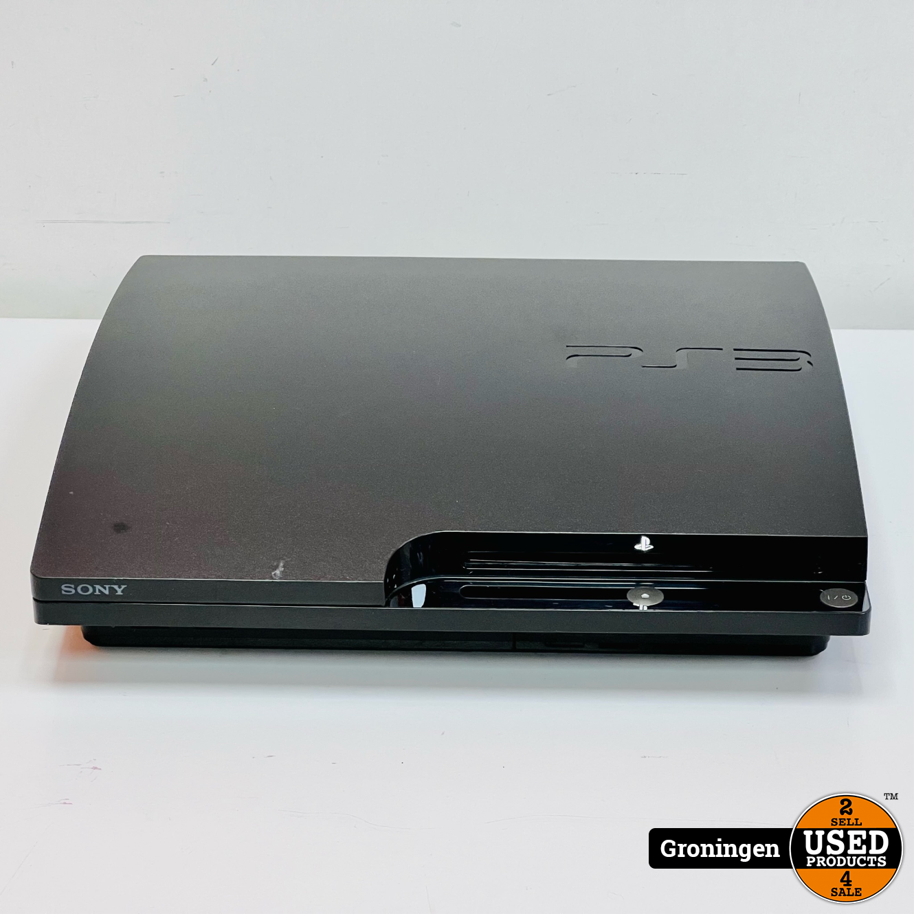 Anesthesie bord strip PS3] Sony Playstation 3 Slim 320GB Zwart | excl. controller - Used Products  Groningen