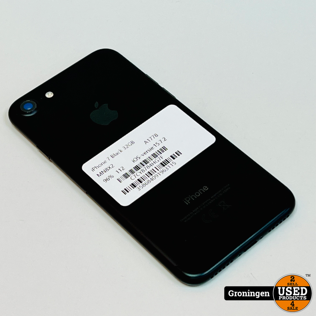 Apple iPhone 7 Black NETTE STAAT! | 95% | iOS 15.7 - Used Products Groningen