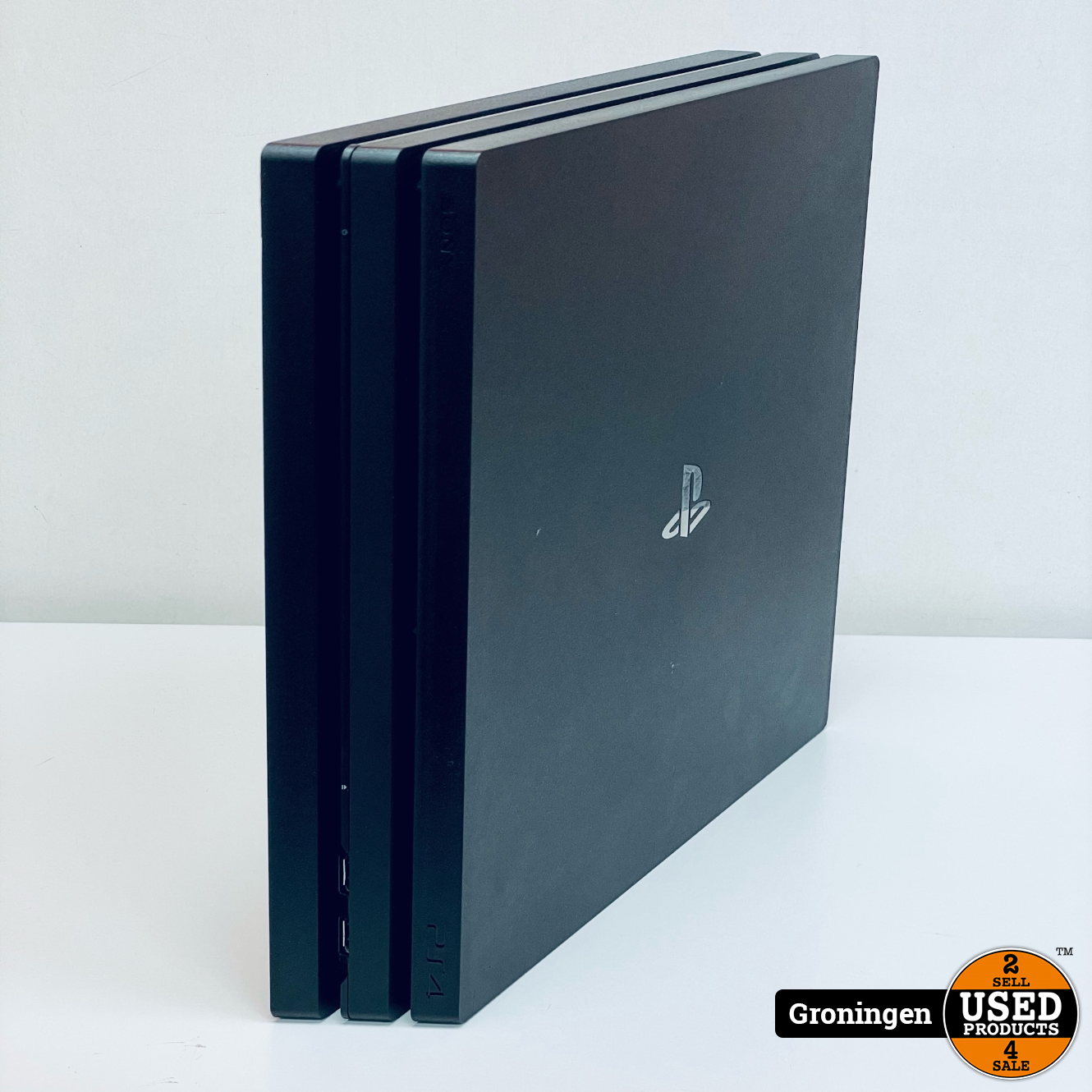 wortel scherp Houden PS4] Sony PlayStation 4 PRO 1TB Zwart CUH-7216B | excl. Controller - Used  Products Groningen