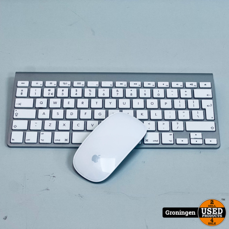 Apple Wireless Keyboard MC184N/A + Apple Magic Mouse MB829Z/A (SET)