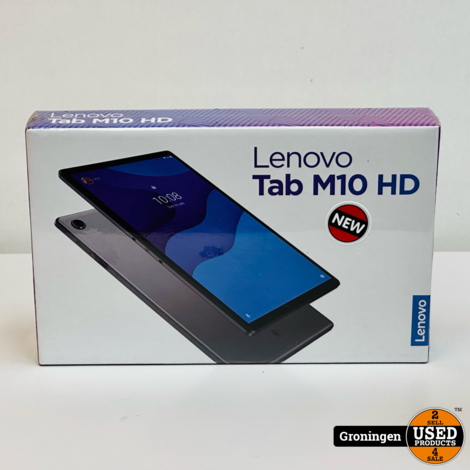 Lenovo Tab M10 HD ZA6V0123SE 4/64GB Iron Grey WiFi + 4G SIM | NIEUW IN DOOS!