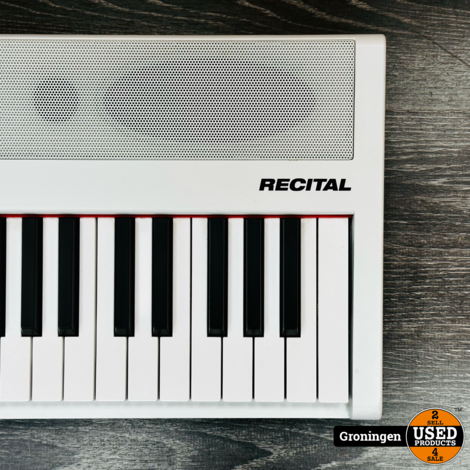 Alesis Recital 88 digitale piano wit | incl. adapter