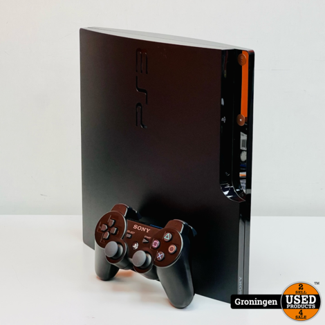 [PS3] Sony PlayStation 3 Slim 320GB Zwart CECH-3004B | incl. Sony DualShock 3 Controller en kabels