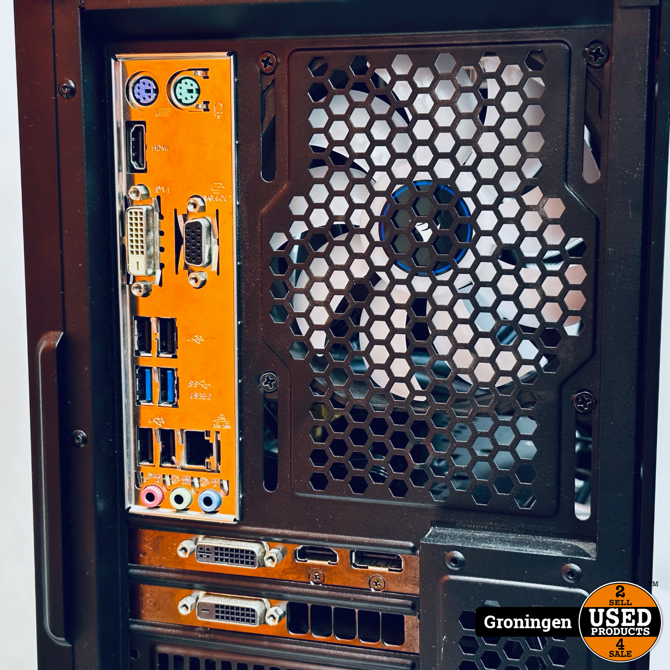 Game Pc Met Waterkoeling | Core I7 | 16Gb Ram | Geforce Gtx970 | 1,256Tb  Ssd+Hdd | W10 - Used Products Groningen