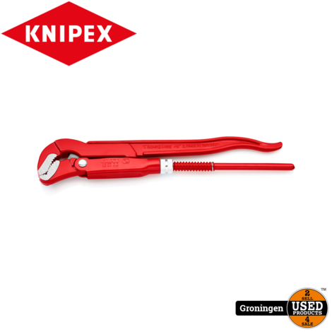 Knipex 83 30 010 Pijptang S-vormig rood poedergecoat 320 mm | NIEUW!