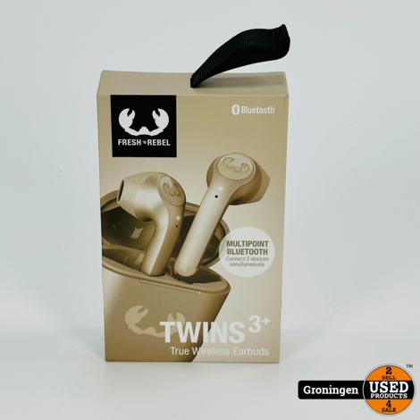 Fresh 'n Rebel Twins 3+ (Beige) | True Wireless In-ear headphones | NIEUW!