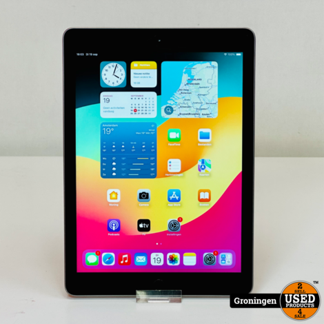 Apple iPad Wi-Fi 128GB (2018) Space Grey (MR7J2NF/A) | Accu 91% | iPadOS 17