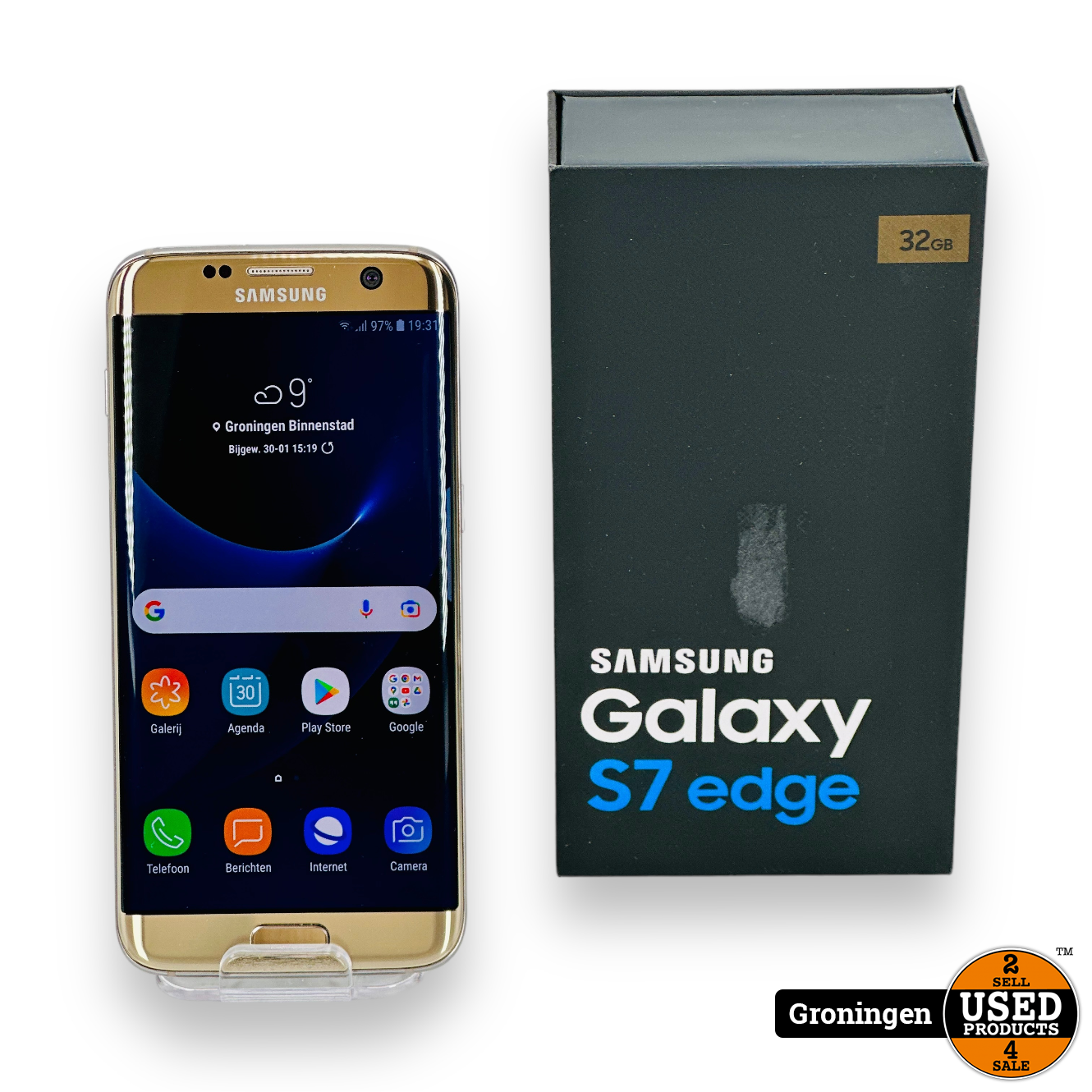 Samsung Galaxy S7 Edge G935 Gold Platinum Android 8.0 excl