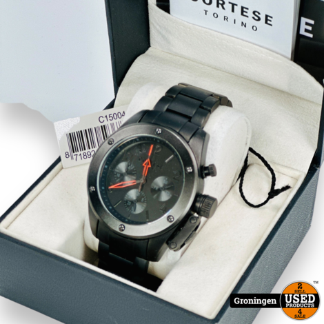Coretese Notturne C15004 Multifunctional horloge Ø45mm | Krasje in glas