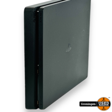 [PS4] Sony PlayStation 4 Slim 1TB Zwart | HDD AFDEKKLEPJE ONTBREEKT | excl. Controller