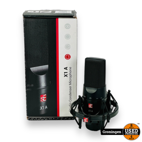 sE Electronics X-1A Level-Entry Condensator Microfoon + Shock-Mount