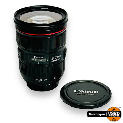 Canon EF 24-70mm f/2.8L II USM | excl. zonnekap - incl. lensdoppen