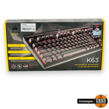 Corsair Gaming K63 Compact Mechanical Gaming Keyboard MX Red