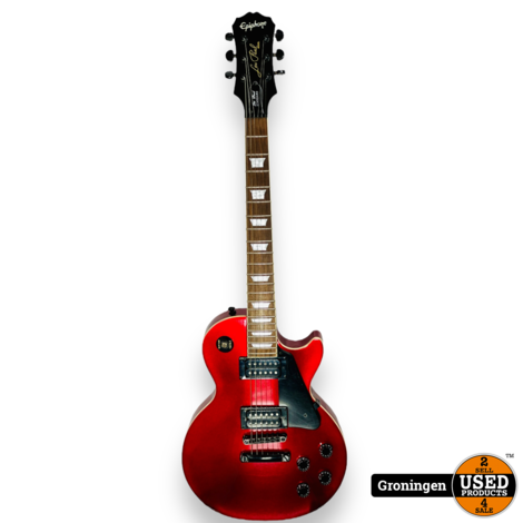 Epiphone Limited Edition Les Paul Standard Guitar Red Metallic