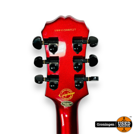 Epiphone Limited Edition Les Paul Standard Guitar Red Metallic