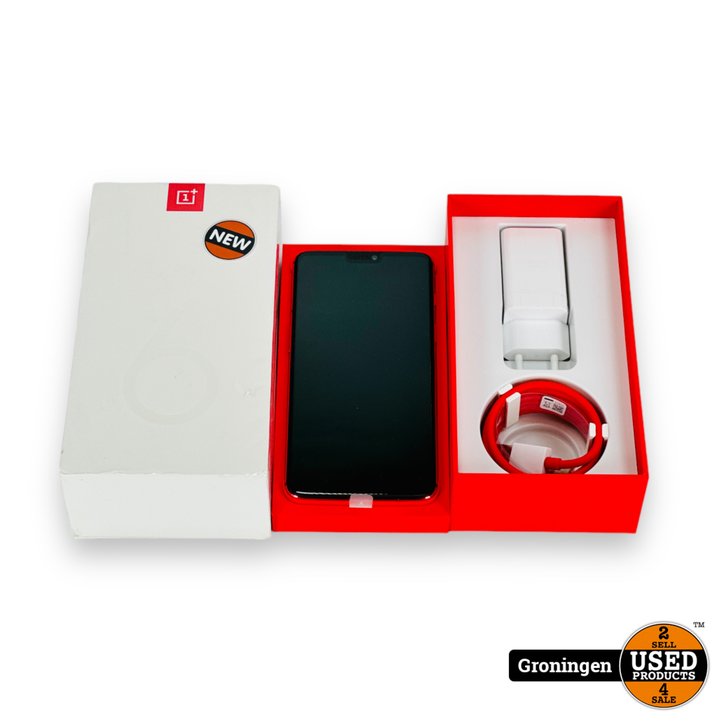 OnePlus 6 8GB/128GB Red | NIEUW IN DOOS! (New Old Stock) - Used ...