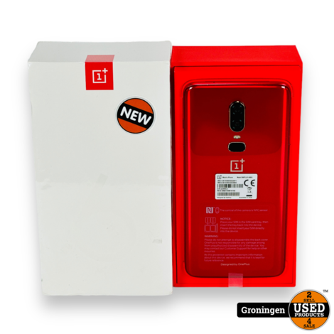 OnePlus 6 8GB/128GB Red | NIEUW IN DOOS! (New Old Stock)