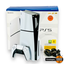 [PS5] PlayStation 5 Slim Disc Edition 1TB | NIEUWSTAAT! COMPLEET IN DOOS + nota (20-01-2024)