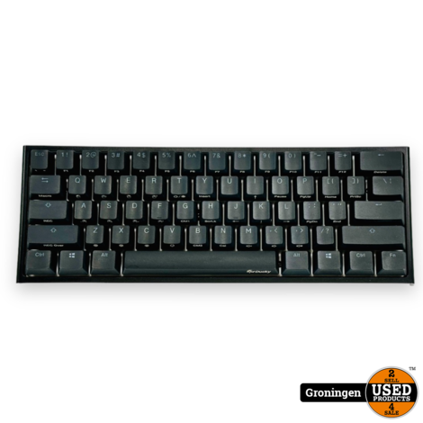 Ducky One 2 Mini RGB - Mechanisch 60% Gaming Toetsenbord - Cherry MX Red | COMPLEET IN DOOS