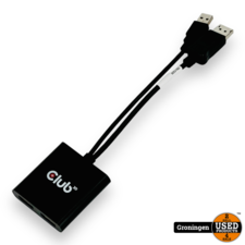 Club 3D CSV-5200 DisplayPort naar 2x DisplayPort