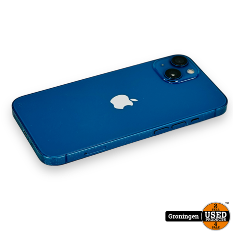 Apple iPhone 13 128GB Blue NETTE STAAT! | Accu 88% | iOS 17 | COMPLEET IN DOOS