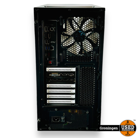 Game PC met CPU-waterkoeling | Ryzen 7 3700X | 16GB | 512GB NVMe + 1TB HDD | GTX 1660 Super 6GB | W11