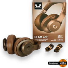 Fresh 'n Rebel Clam ANC - Over-ear koptelefoon draadloos - Active Noise Cancelling - Brave Bronze
