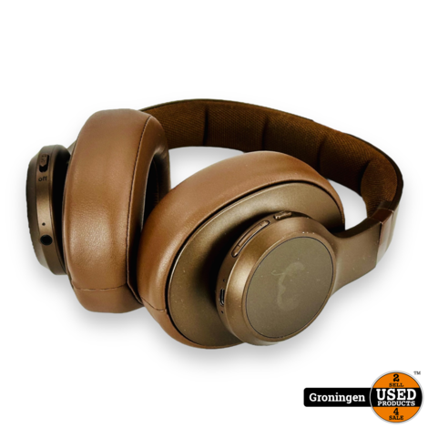Fresh 'n Rebel Clam ANC - Over-ear koptelefoon draadloos - Active Noise Cancelling - Brave Bronze