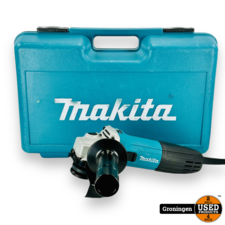 Makita GA5030R 230V Haakse slijper 125 mm 720 watt | incl. handvat en koffer