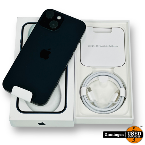 Apple iPhone 15 128GB Black | NIEUW IN DOOS