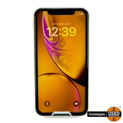 Apple iPhone XR 64GB Yellow NETTE STAAT! | Accu 86% | iOS 17.4