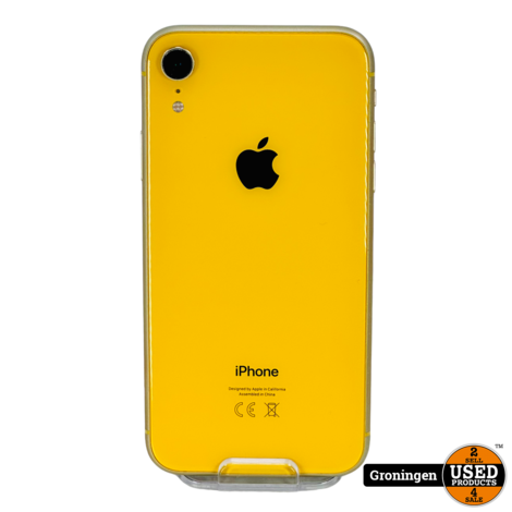 Apple iPhone XR 64GB Yellow NETTE STAAT! | Accu 86% | iOS 17.4