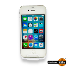 Apple iPhone 4s 8GB white | iOS 9.3.6 | MP3/MP4-speler met telefoonfunctie | incl. laadkabel