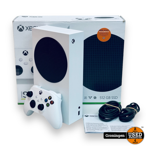 Microsoft Xbox Series S 512 GB Wit | NETTE STAAT! COMPLEET IN DOOS + nota (22-01-24)