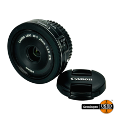 Canon EF-S 24mm f/2.8 STM | incl. lensdoppen