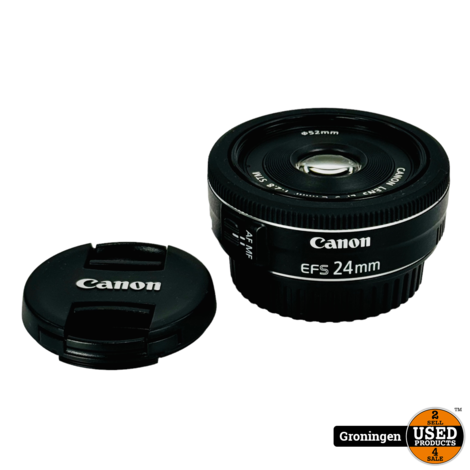 Canon EF-S 24mm f/2.8 STM | incl. lensdoppen
