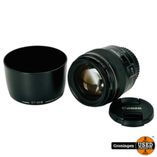 Canon EF 85mm f/1.8 USM | incl. Zonnekap ET-65III en lensdoppen