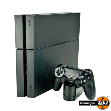 [PS4] Sony PlayStation 4 1TB Zwart | incl. DualShock 4 Controller, CUH-ZDC1 Laaddock en kabels