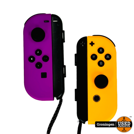 [Switch] Joy-Con Controllerset Purple Orange | incl. straps