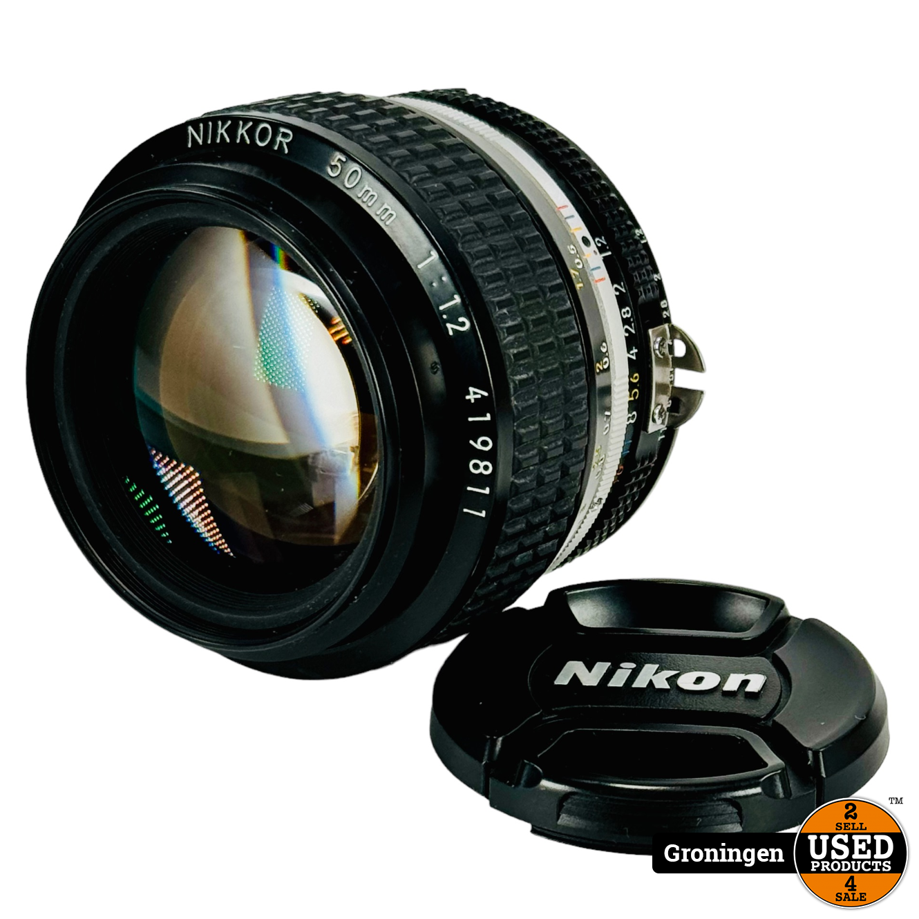 お得限定SALENikon Ai　Nikkor 50mm 1:1.2　大口径単焦点レンズ レンズ(単焦点)