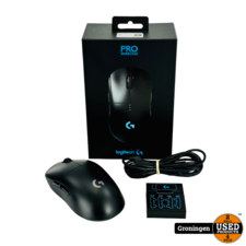 Logitech G Pro Wireless | Draadloze Gaming Muis | 25K DPI HERO sensor | COMPLEET IN DOOS