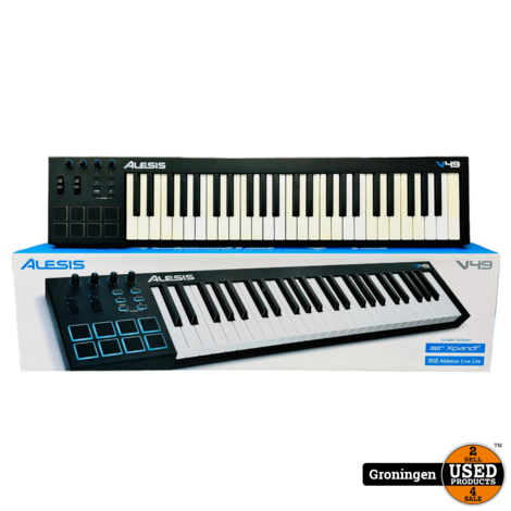 Alesis V49 USB MIDI-controller | incl. USB-kabel en doos