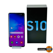 Samsung Galaxy S10 128GB G973 Prism Blue | Android 12 | COMPLEET IN DOOS